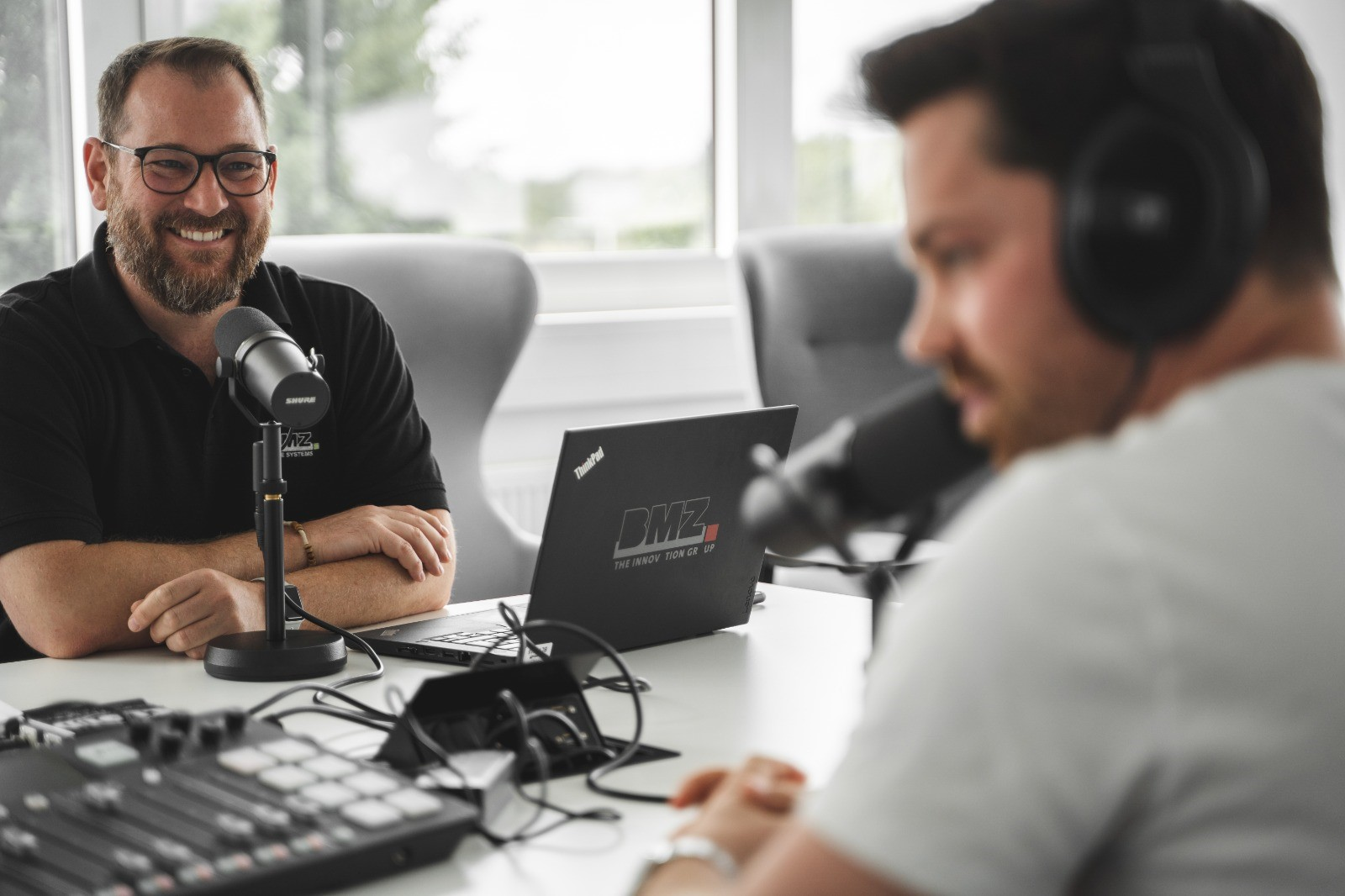 Creditreform Aschaffenburg Podcast Kevin Busch Benjamin Krebs