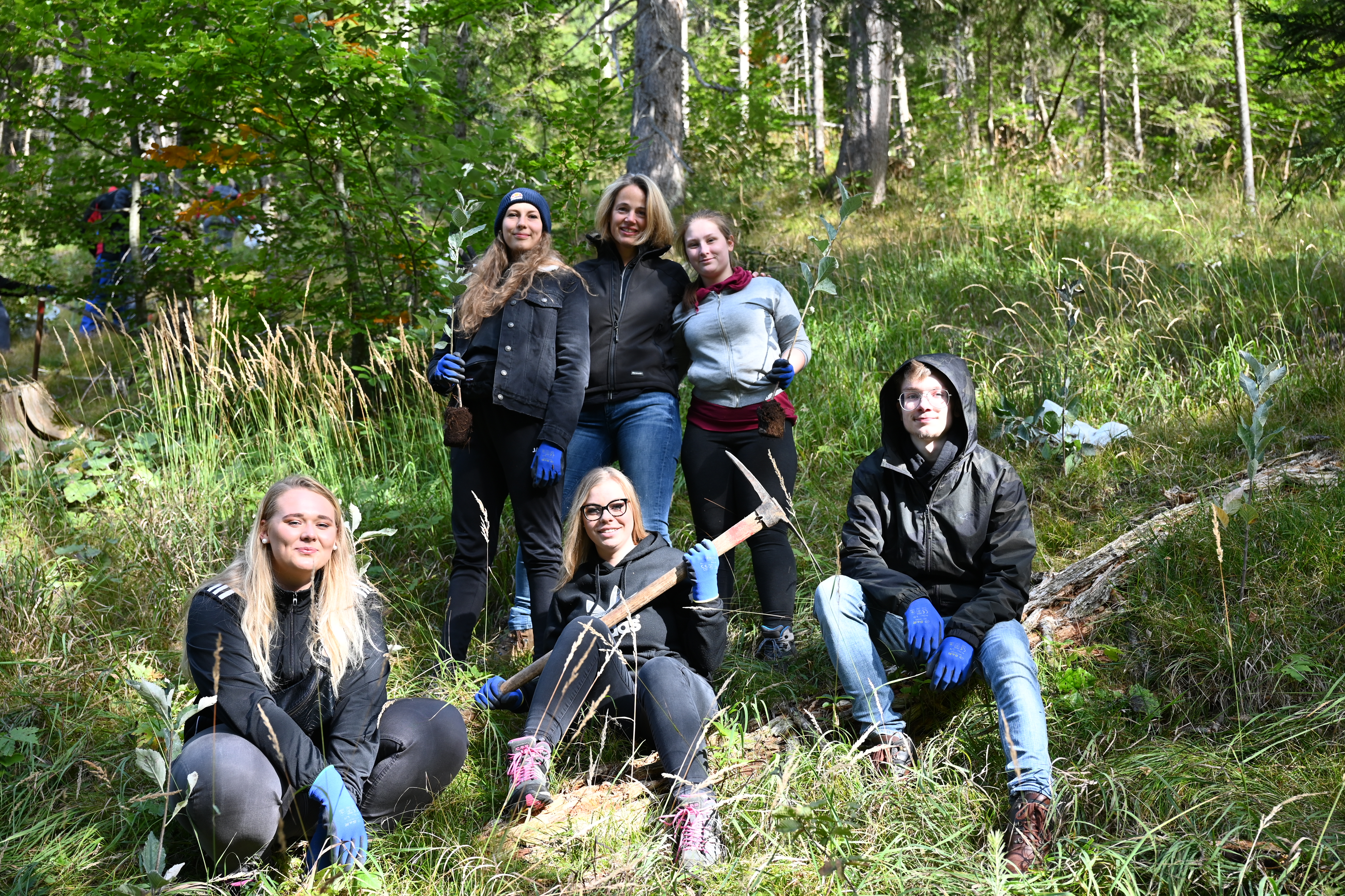 Creditreform Bayreuth: Bäumchenpflanzaktion in Bayrischzell 3