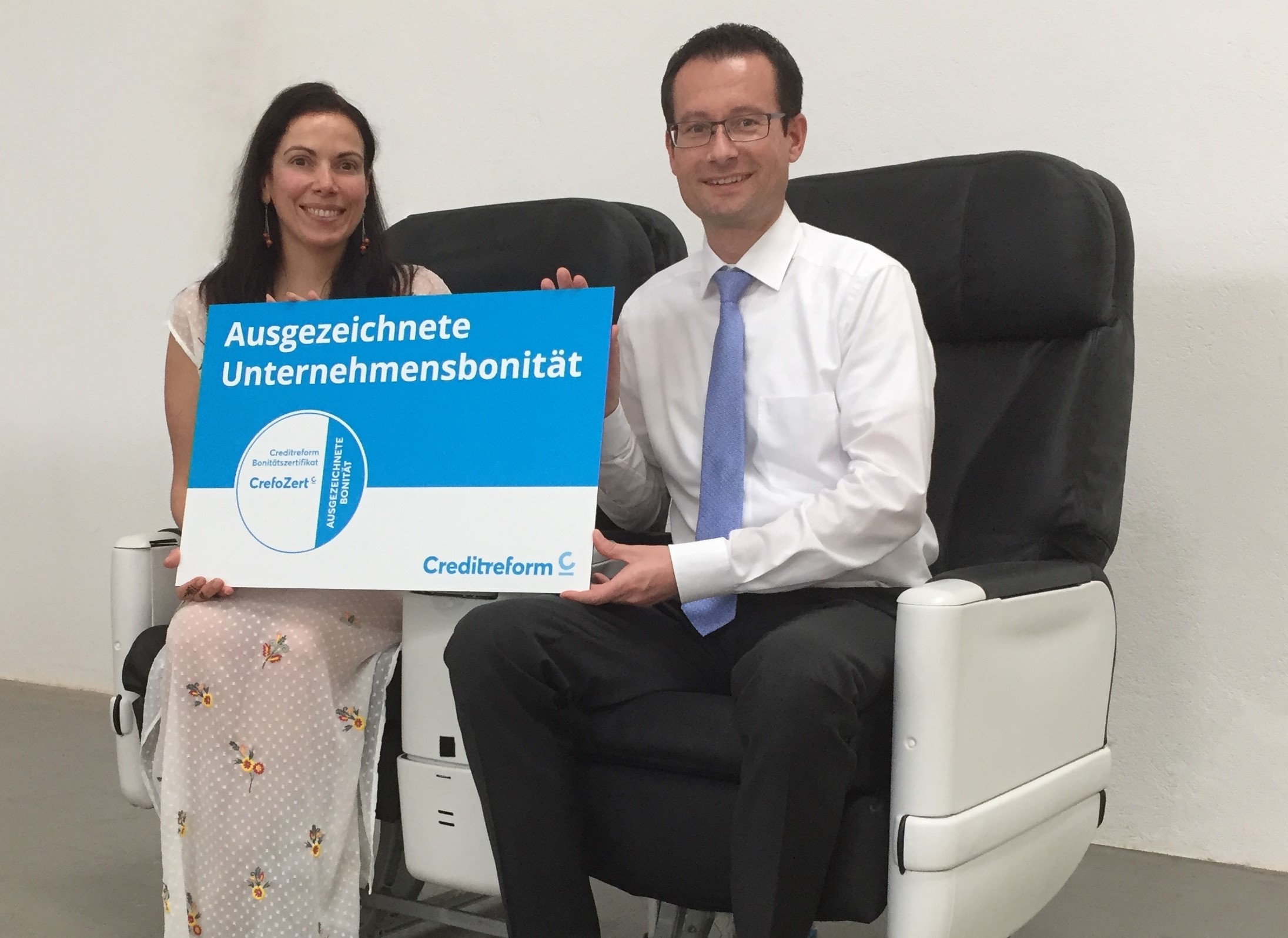 Übergabe CrefoZert Übergabe CrefoZert
