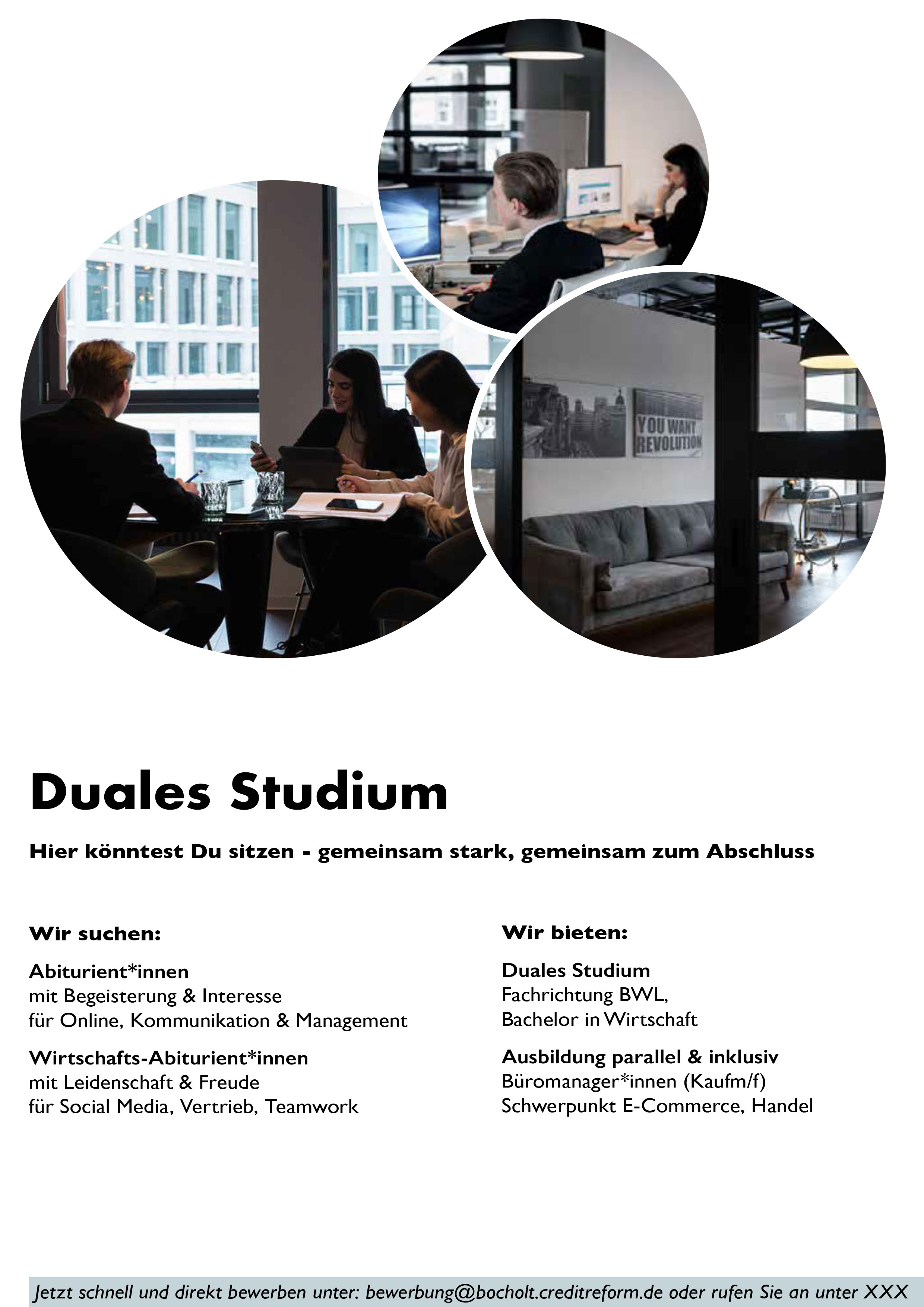 Creditreform Bocholt duales Studium Creditreform Bocholt duales Studium