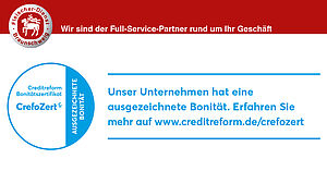 Creditreform Braunschweig Göttingen verleiht Bonitätszertifikat an die Fleischer-Dienst Braunschweig eG