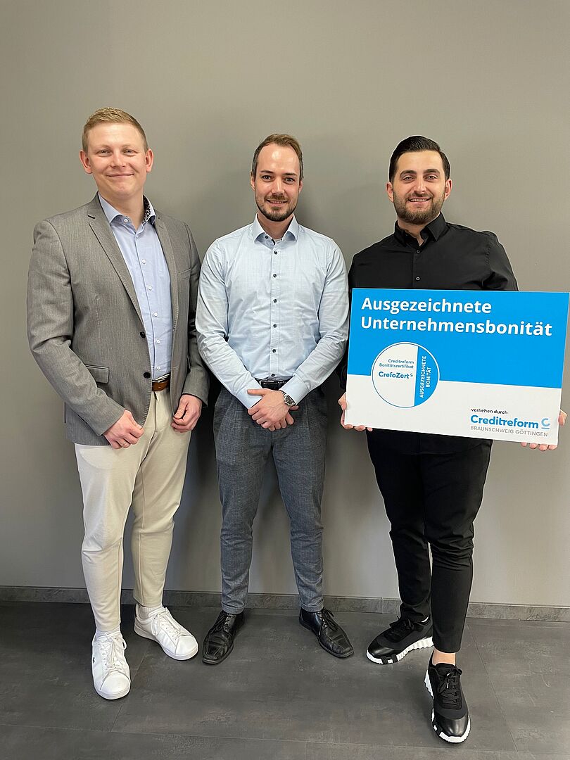 Creditreform Braunschweig Göttingen CrefoZert Übergabe Cevik Mobility GmbH