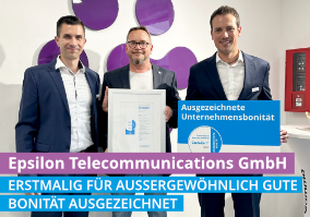 crefozert auszeichnung creditreform Hof ritter epsilon