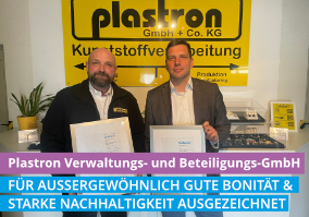 plastron ecozert crefozert creditreform bonität nachhaltigkeit esg