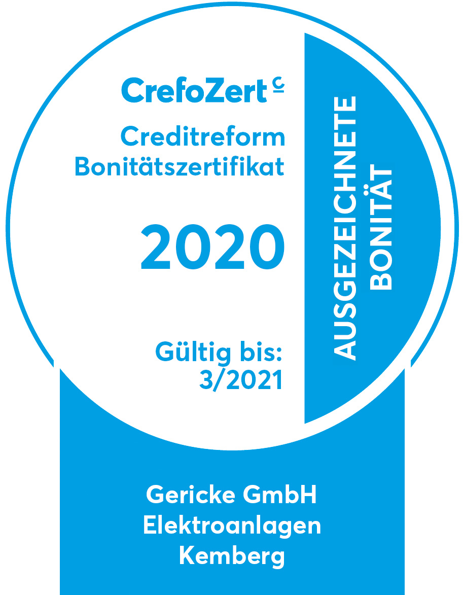 Creditreform Dessau CrefoZert Gericke GmbH Siegel Creditreform Dessau CrefoZert Gericke GmbH Siegel