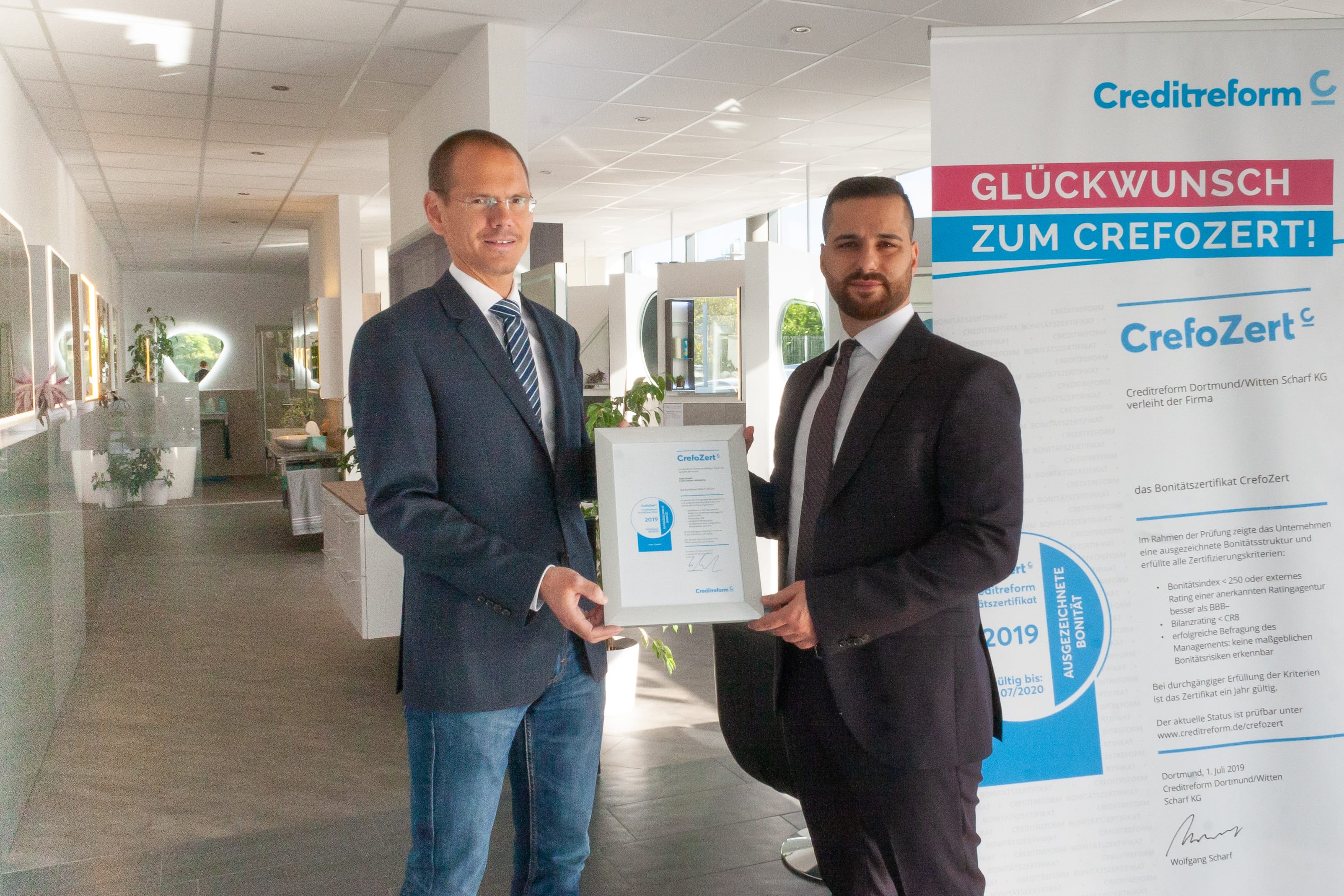 Creditreform Dortmund CrefoZert Ares GmbH Reinhard Goldmann Erkan Doganay Creditreform Dortmund CrefoZert Ares GmbH Reinhard Goldmann Erkan Doganay