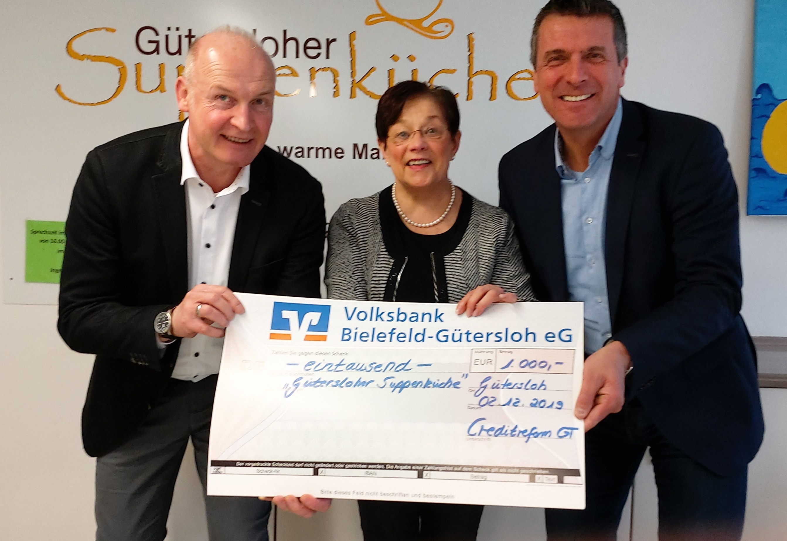Creditreform Gütersloh Spende Suppenküche Creditreform Gütersloh Spende Suppenküche