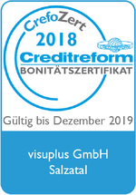 Creditreform CrefoZert visuplus Creditreform CrefoZert visuplus