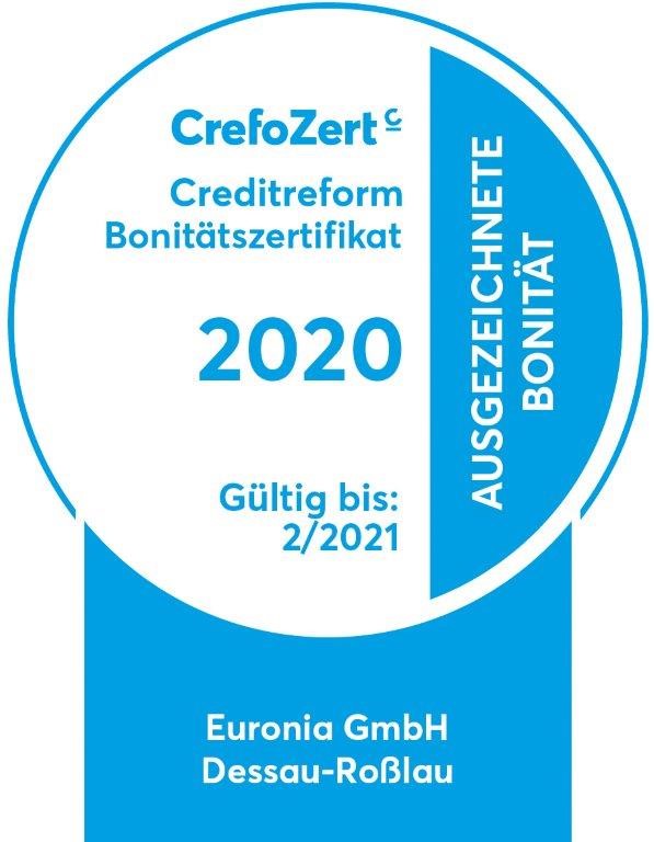 Creditreform Dessau CrefoZert Euronia Großküchen Siegel Creditreform Dessau CrefoZert Euronia Großküchen Siegel