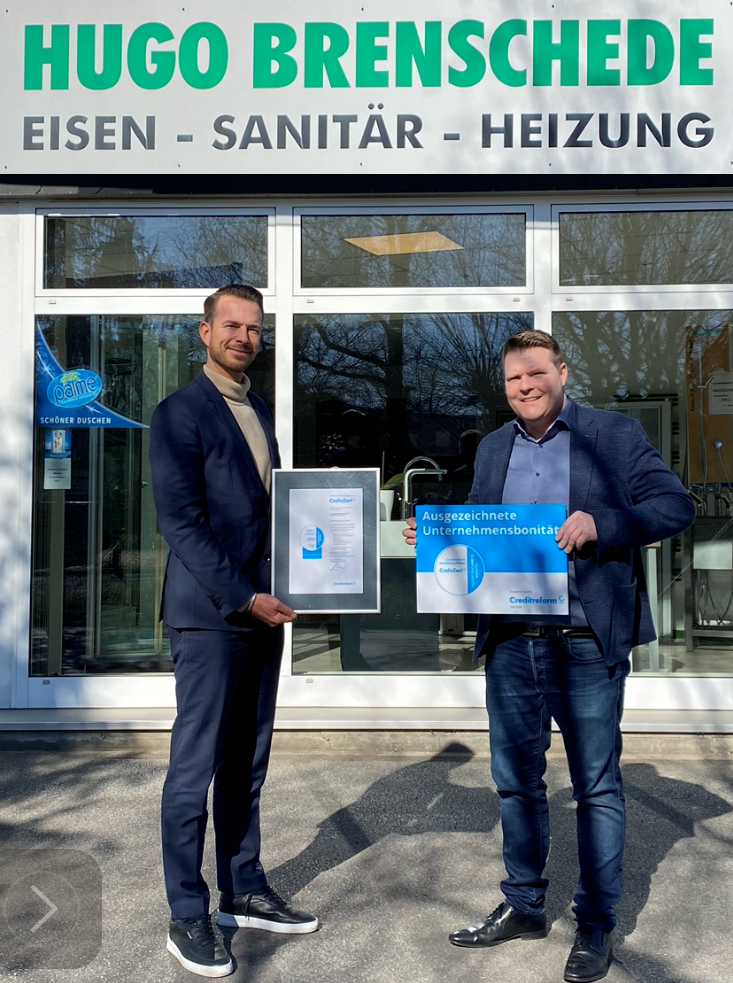 Creditreform Hamm CrefoZert Hugo Brenschede