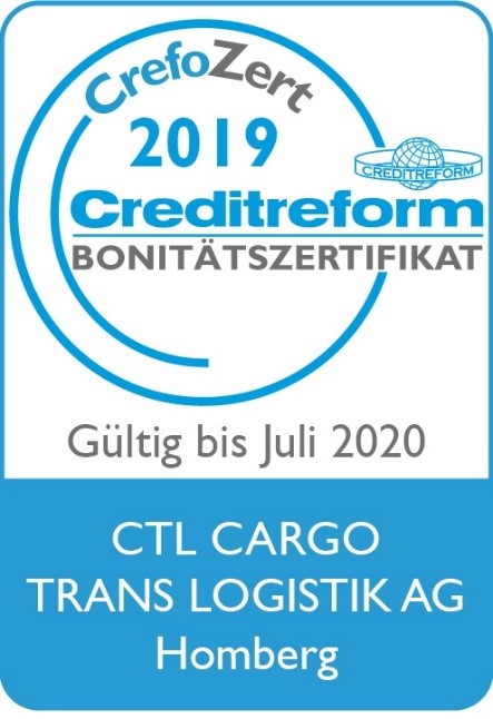 CrefoZert CTL Cargo Trans Logistik AG CrefoZert CTL Cargo Trans Logistik AG