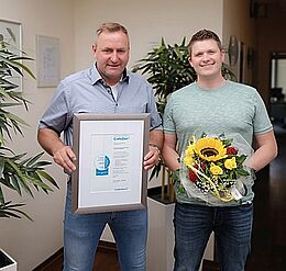 Creditreform Leer verleiht Bonitätszertifikat an NP Nüsse Arbeitssicherheit GmbH