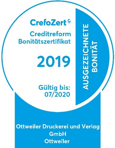 Creditreform CrefoZert Ottweiler Druckerei