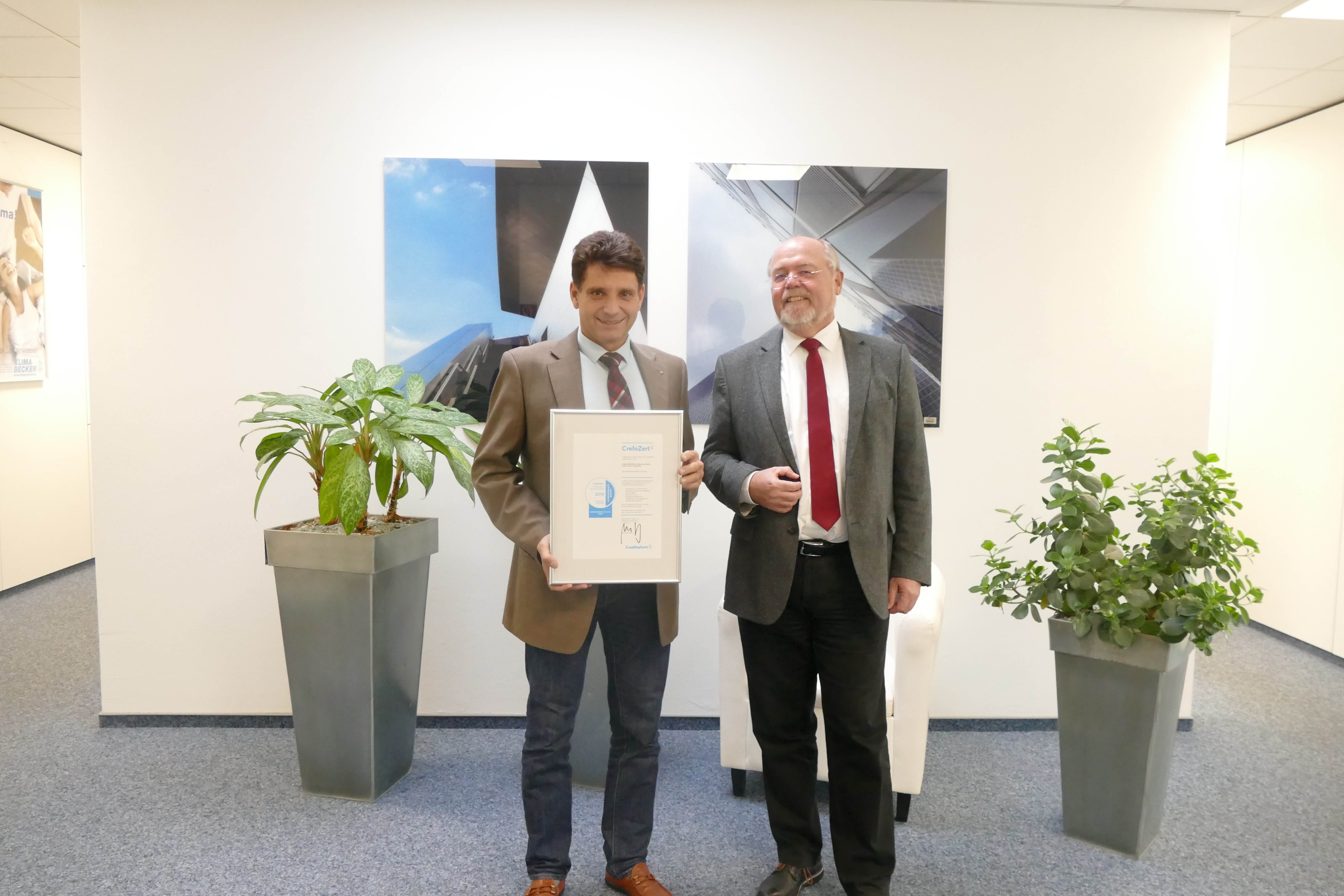 Creditreform Saarbrücken CrefoZert Klima Becker Full Service GmbH