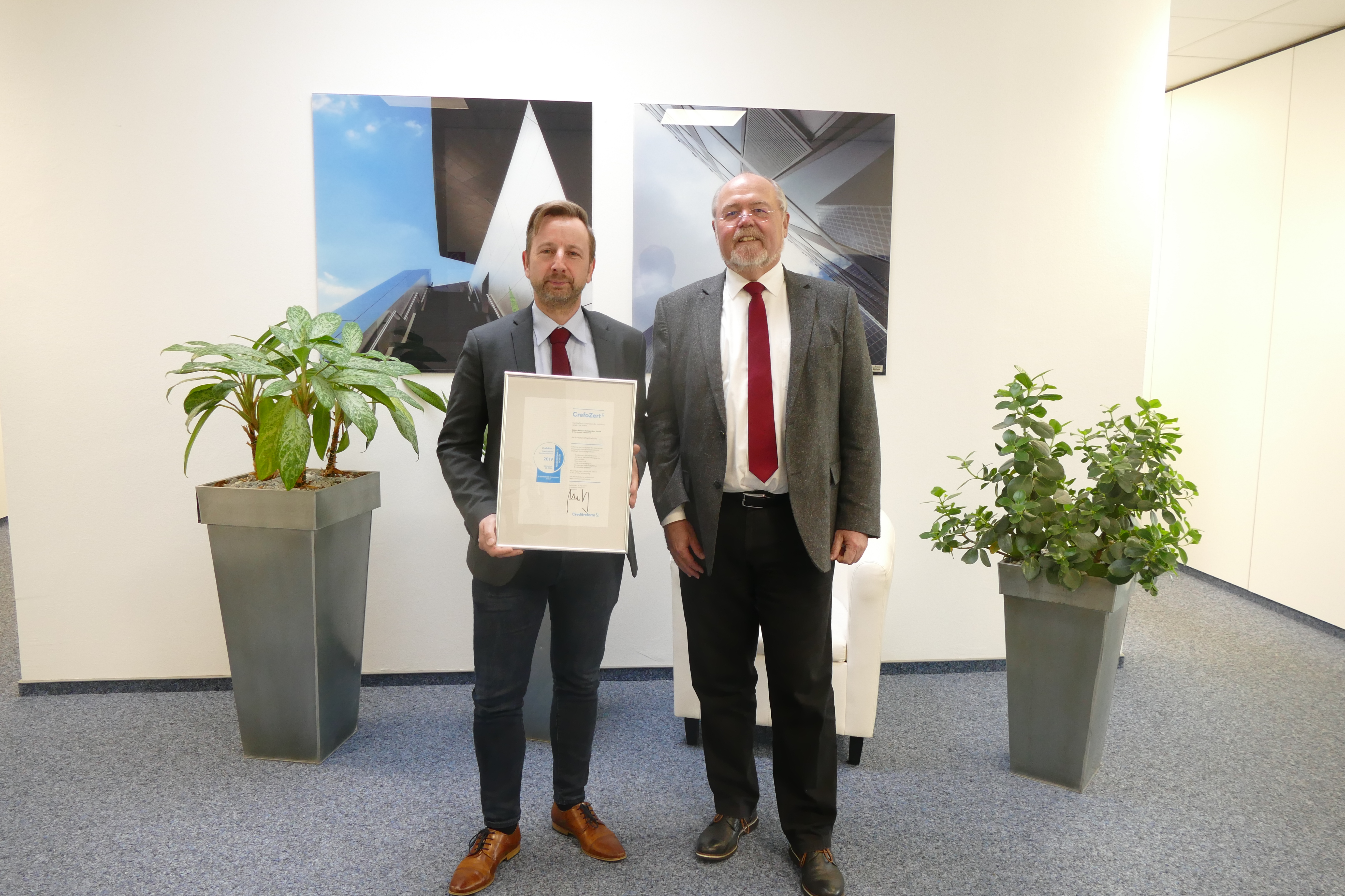 Creditreform Saarbrücken CrefoZert Klima Becker