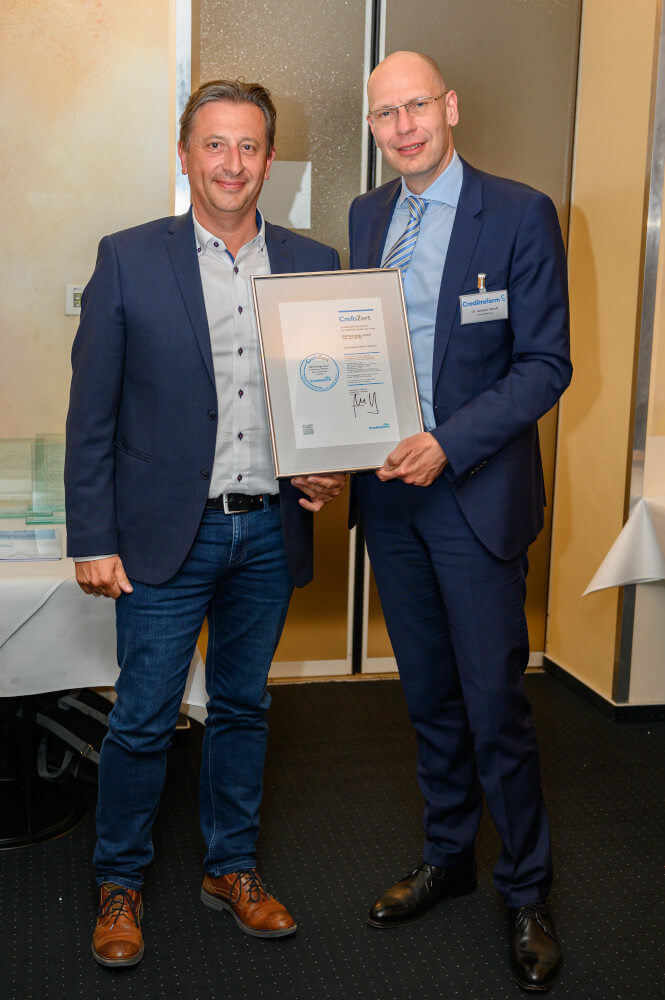 Zum sechsten Mal wurde die SEB Technology GmbH von Creditreform zertifiziert Zum sechsten Mal wurde die SEB Technology GmbH von Creditreform zertifiziert